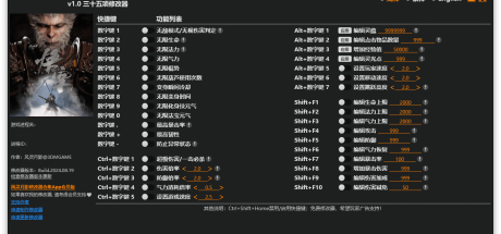 黑神话：悟空修改器/Black Myth: Wukong